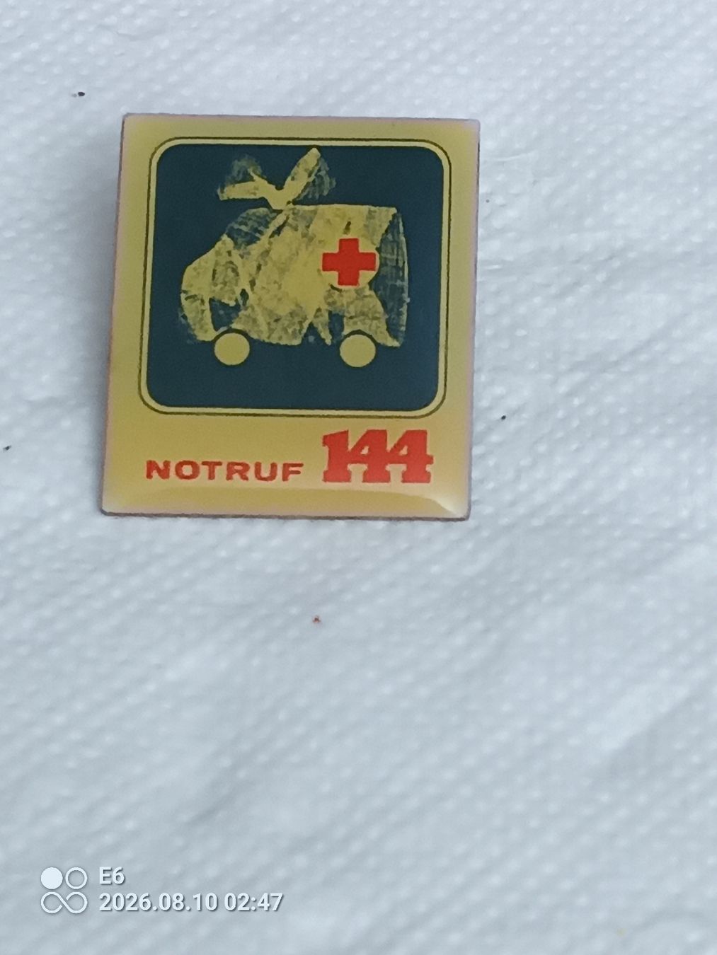 Placchette & Badge: Pin Notruf 144 – Nuovo (secondo la descrizione) da Zürich venduto da Mitzi6