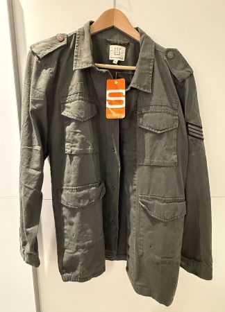 Jeanshemd/ dünne Jacke Size 176 in OLIVE von DENIM Company
