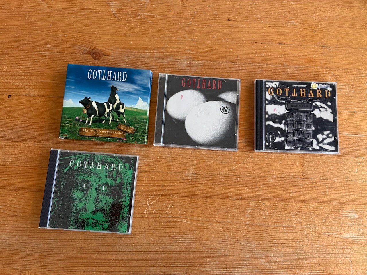 CDs: 4 CDs: Gotthard – Gebraucht aus Wangen b Olten von kl4