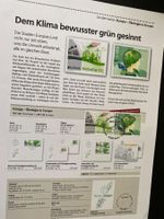 EUROPA Ausgabetag 12.5.2016 Think Green ZNr 1598+1599 auf