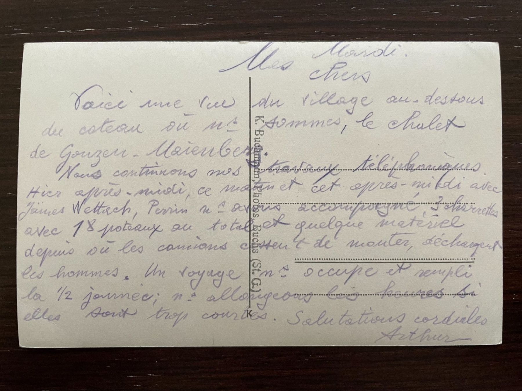 Cartoline postali: TRÜBBACH, WARTAU SG von oben – Usato da Wald ZH venduto da TLILEF 1