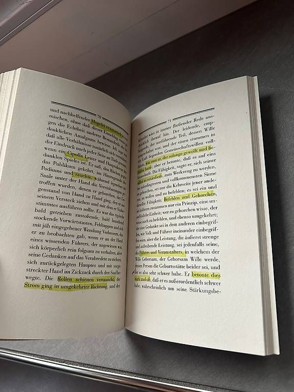 Libri: Mario und der Zauberer von Thomas Mann - Lektüre – Usato da Büren SO venduto da _a_njj_a 2