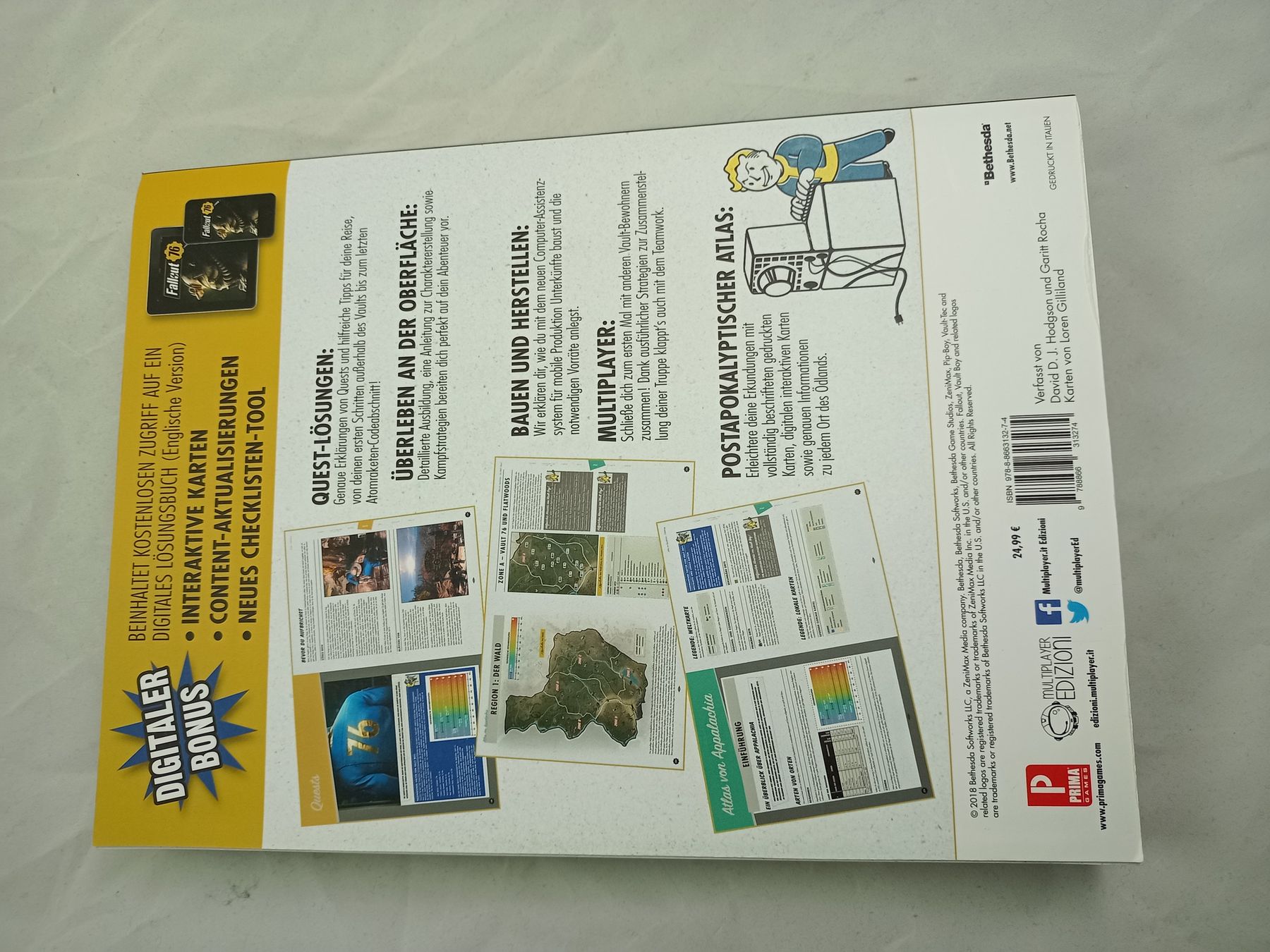 Console: Fallout 76 Lösungsbuch – Usato da Buchs AG venduto da SellAndBuyX 1
