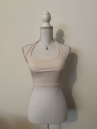 Top dos nu rose poudré, idéal pour l'été - Taille XS/S