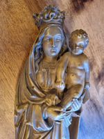 Madonna mit Kind Wandfigur Komposit 46 cm