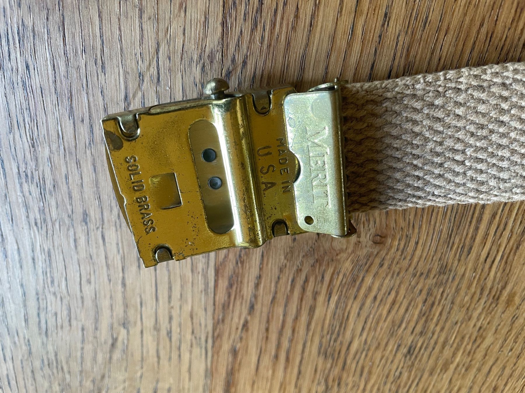 Schweizer Armee Cinture: Ceinture US Navy originale – Usato da Oberbütschel venduto da Woodie2005 1