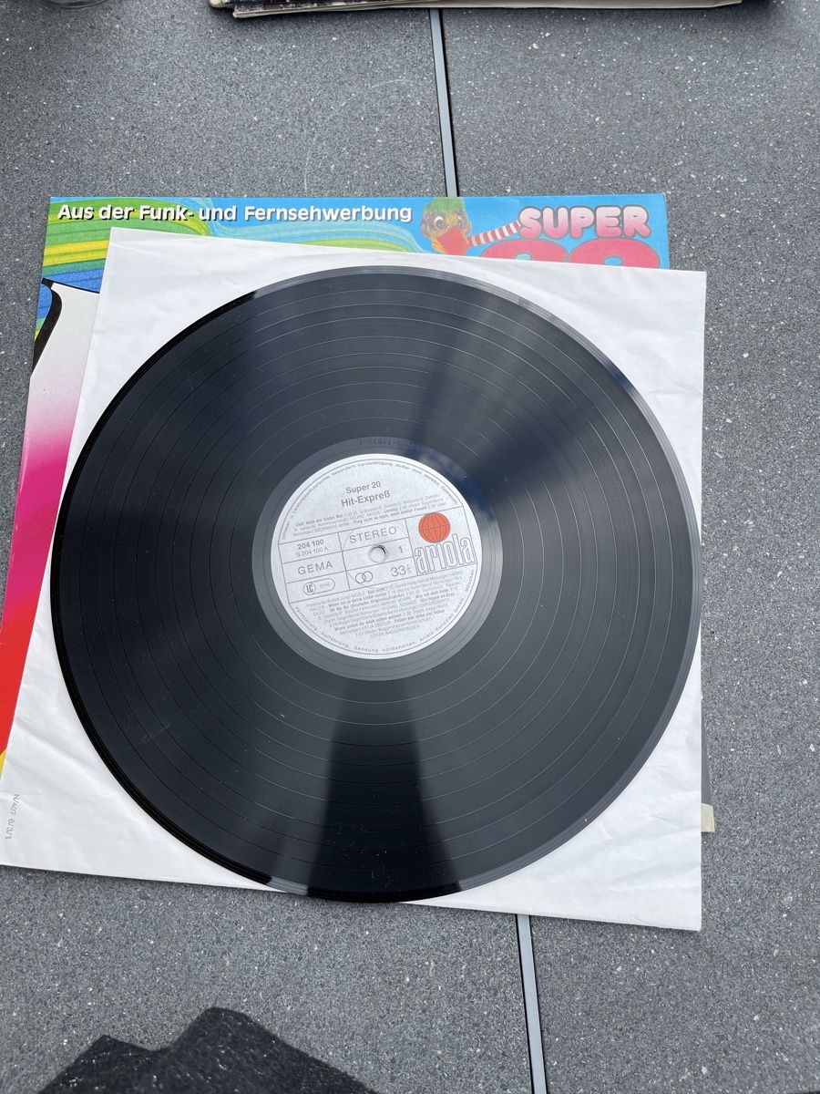 Dischi in vinile: Schallplatte Hit-Express Super 20 – Usato da Sempach venduto da Nimsaj5 4
