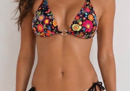 Costume da bagno bikini stampa floreale
