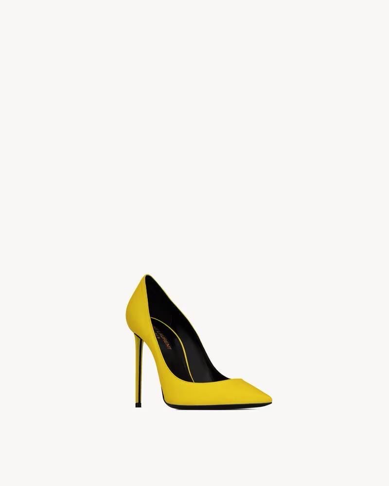 Saint Laurent Scarpe da donna: YSL Pumps silk Gr.38 / 10cm höher Absatz – Nuovo e nell'imballaggio originale da Pfäffikon SZ venduto da EMMA0111 7