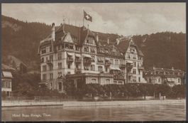 Thun  Hotel  Beau - Rivage  1924