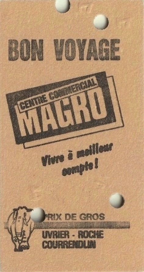 Biglietti: AOMC Karton-Billett, Champéry - Monthey-V. - Collombey-Muraz – Usato da zürich venduto da parts5060 1