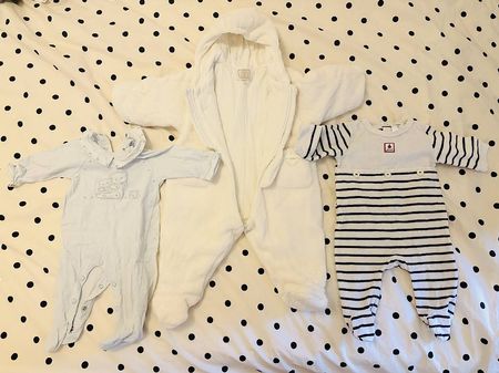 14 pièces Petit Bateau, Jacadi, etc.
