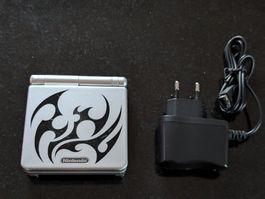 GAME BOY ADVANCE SP HANDHELD (PAL) - TRIBAL EDITION
