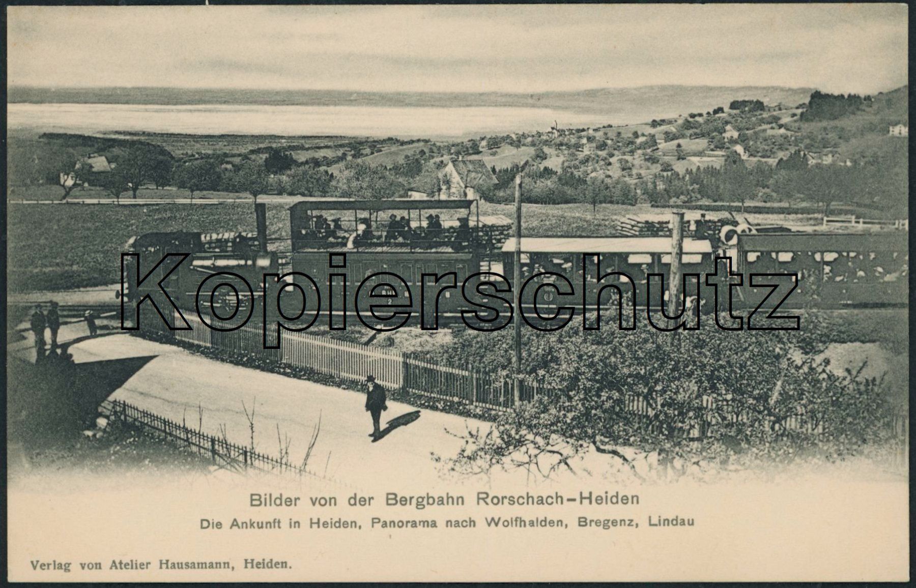 Cartoline postali: AR Heiden - Bahn RHB – Nuovo (secondo la descrizione) da Schindellegi venduto da leecollect