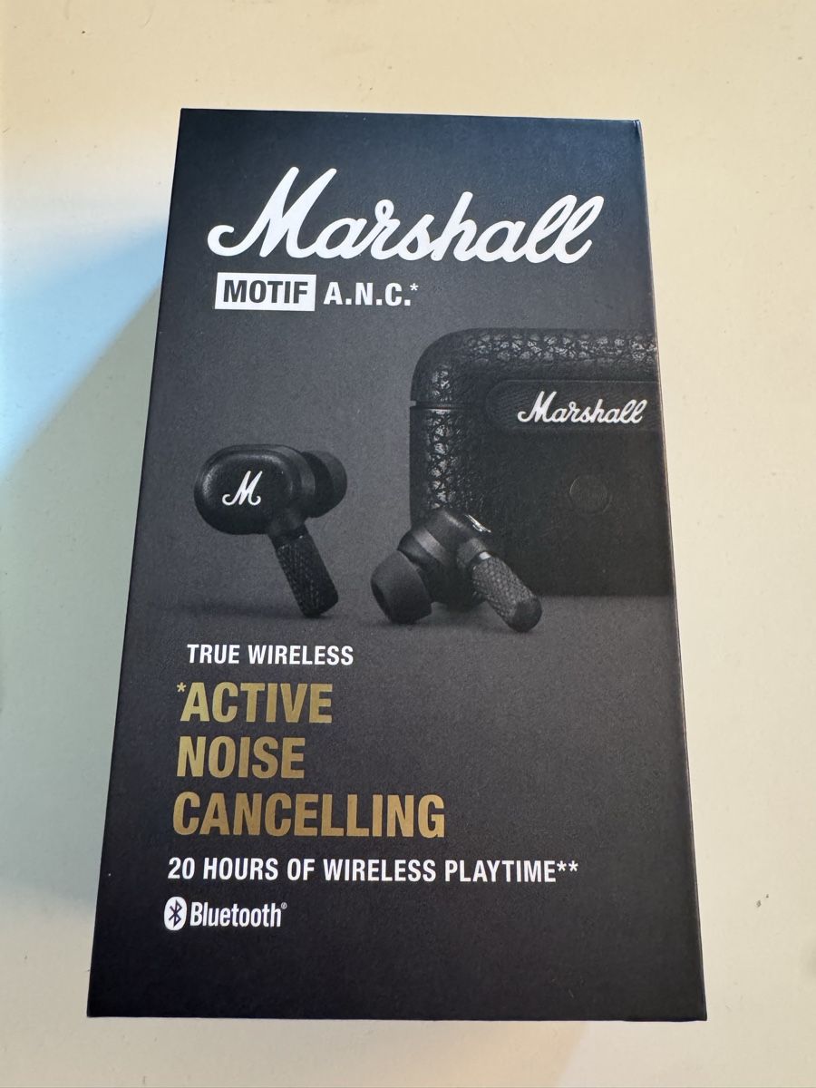 Marshall Kopfhörer: Marshall Motif A.N.C. Bluetooth Kopfhörer – Gebraucht aus Zürich von bertagutowski24 7