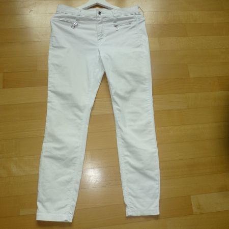 Weisse Jeans-Hose von Mac Skinny