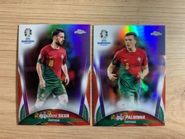 Soccer Silva / Palhihna 🇵🇹 REFRACTOR Topps Chrome 2024 🔥