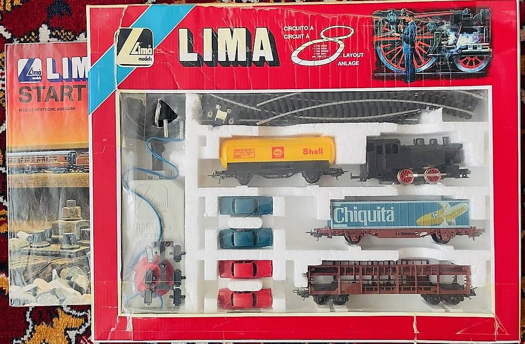 Modellini di ferrovie: Lima  Modelleisenbahn ZUGSET 40 4011, Start-Set, – Usato da Münsingen venduto da RoKi1977