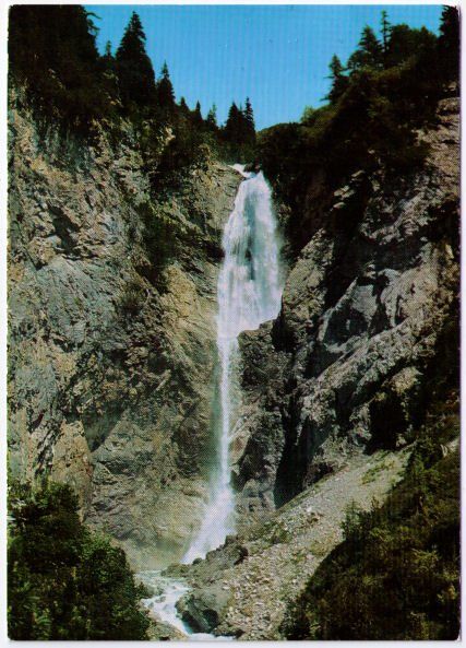 Cartoline postali: Lenzerheide-Valbella - Wasserfall – Usato da Binningen venduto da Mountainrider