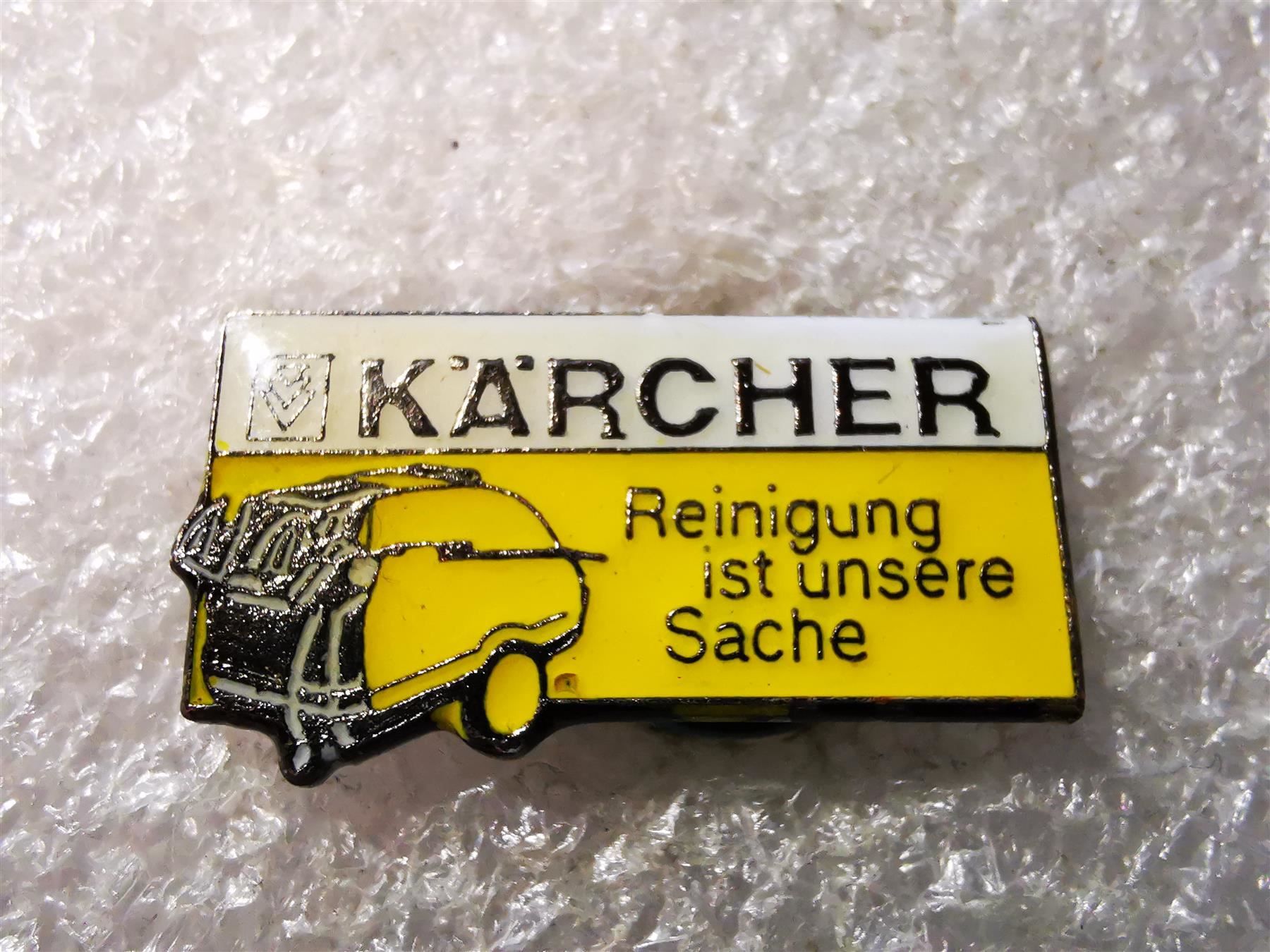 Placchette & Badge: Ansteckpin 46: Kärcher – Usato da Oppligen venduto da Pin-Fall-Shop
