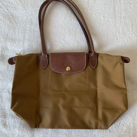 Sac cabas Longchamp Le Pliage camel M