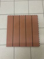 3x Bodenplatte WPC 60x60cm
