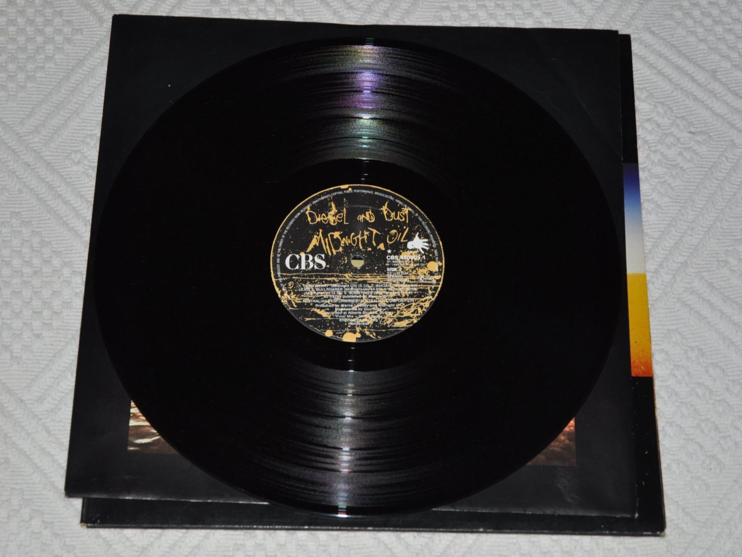 Schallplatten: LP Midnight Oil - Diesel and Dust – Gebraucht aus Boll von Theodora15 6