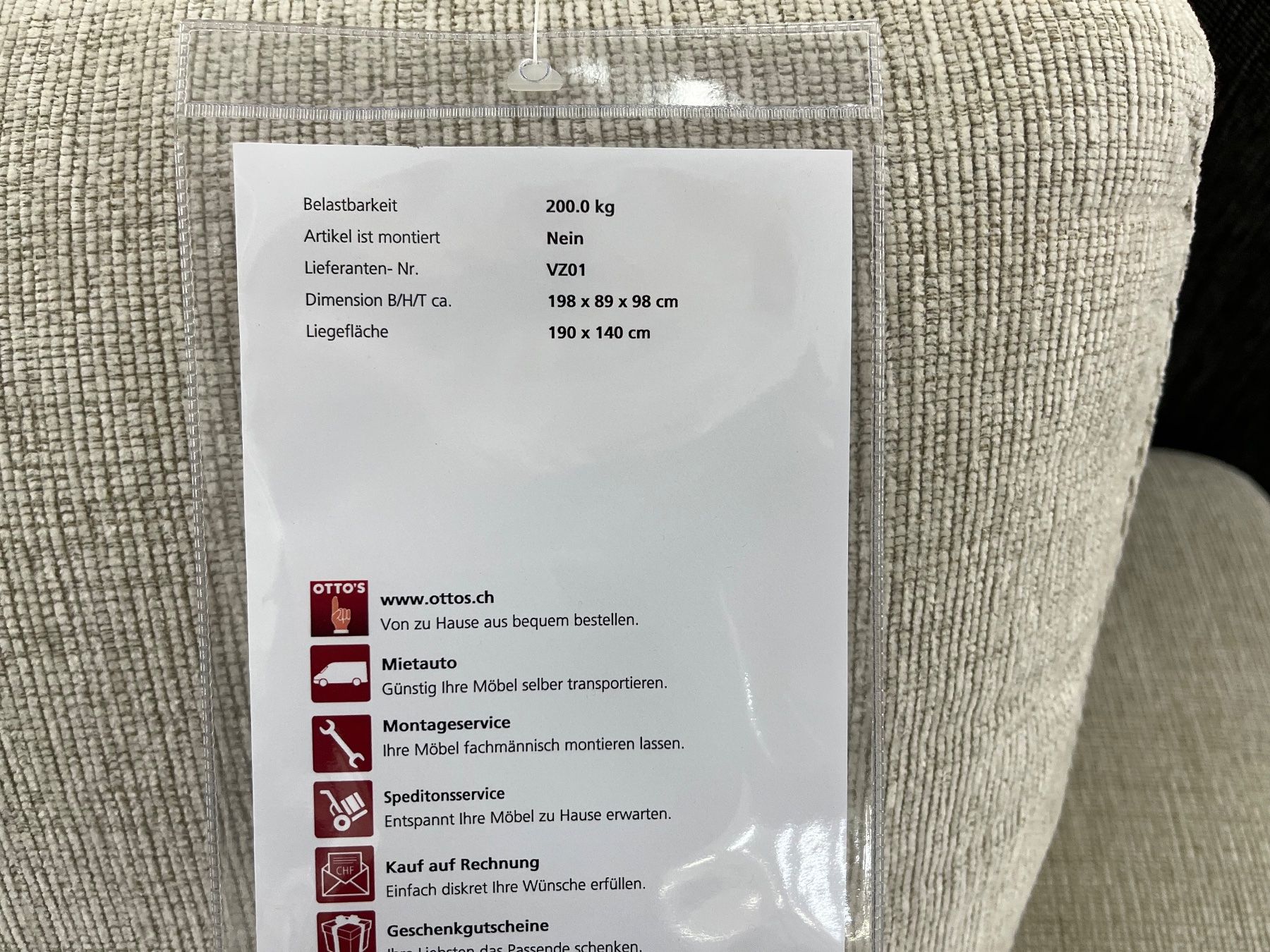 Lits: Bettsofa – D'occasion à Tägerschen par Erhardhug 2