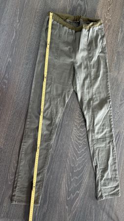 Hosen Damen khaki Bundweite 36/38 Gesamtlänge 100cm