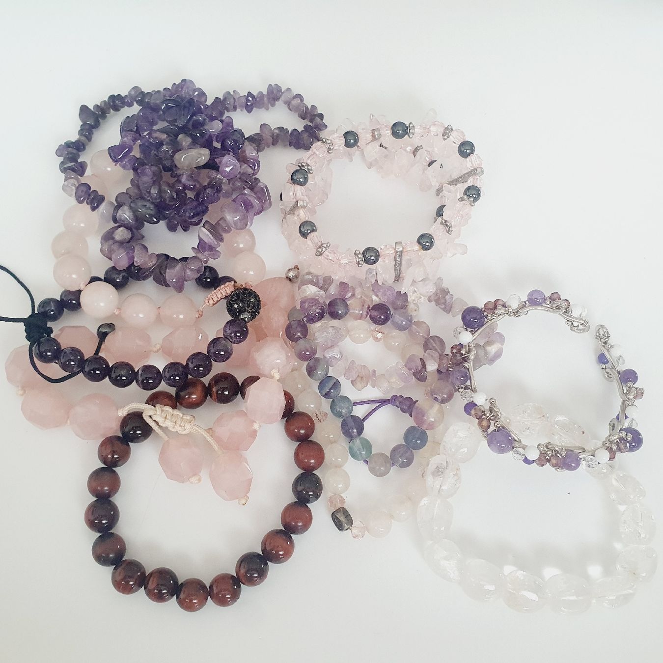 Sonstiger Schmuck: Schöne Edelstein Armbänder Set, verschiedene Farben! – Gebraucht aus Kreuzlingen von Wunderkiste123 4