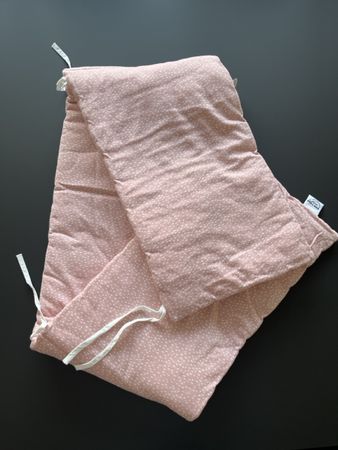 Nestchen/Bettschlange rosa gepunktet, Top Zustand!