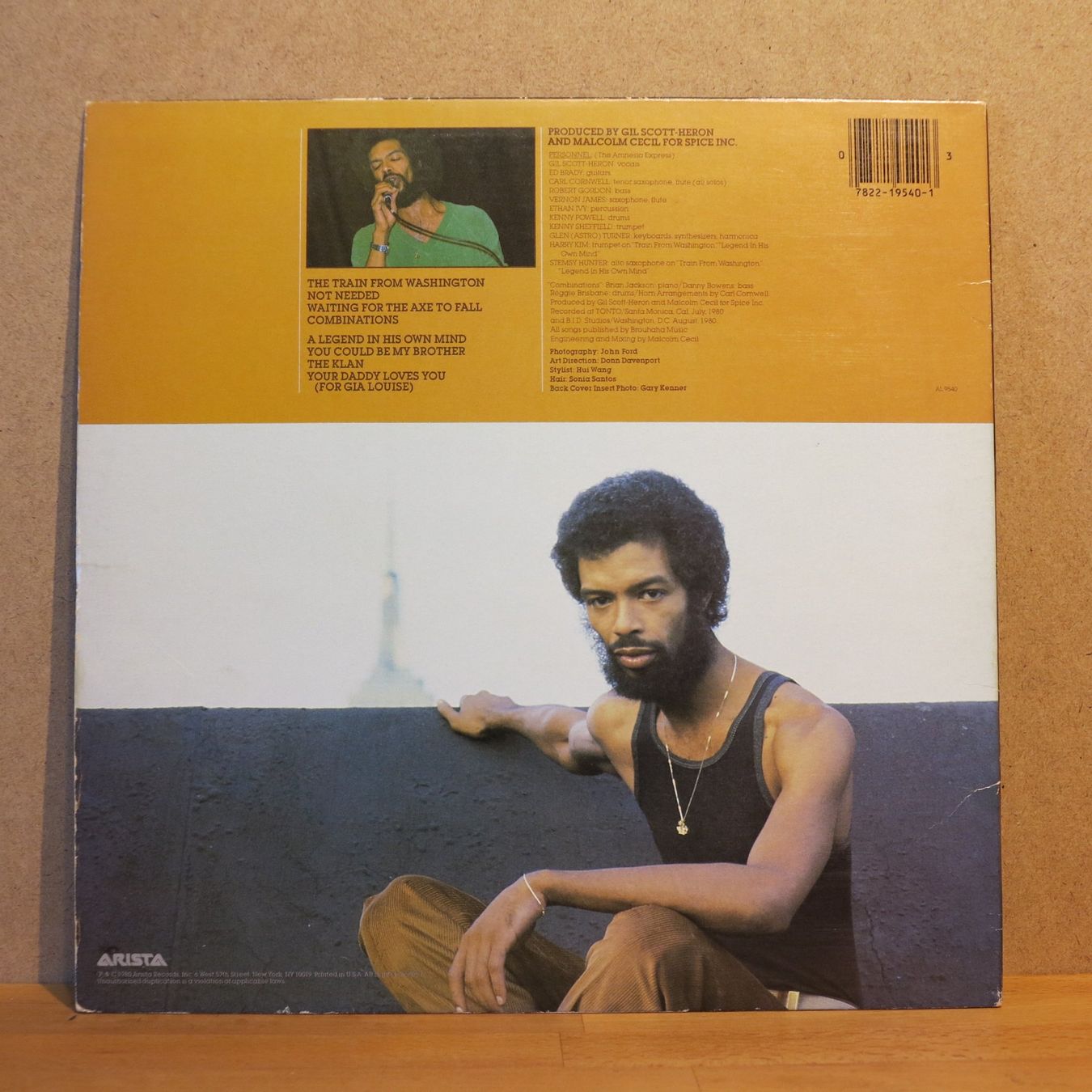 Vinyles: Gil Scott - Real Eyes – D'occasion à Zürich par Naim60 1