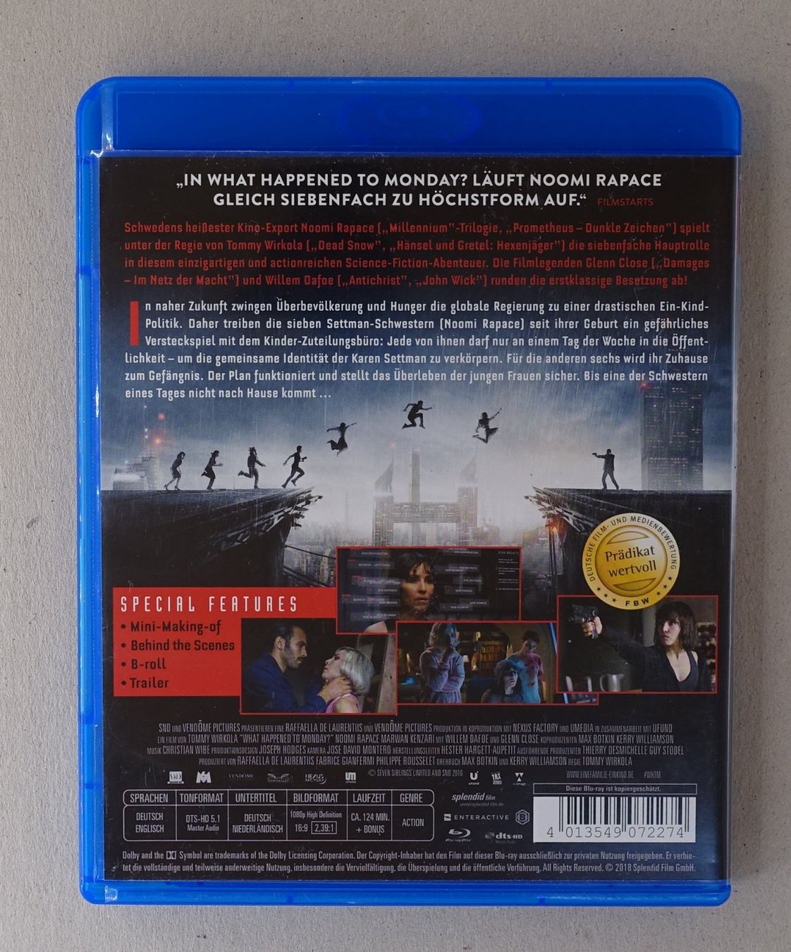 Tutti i DVDs: What Happened To Monday? – Usato da Sessa venduto da fraenklishop 1