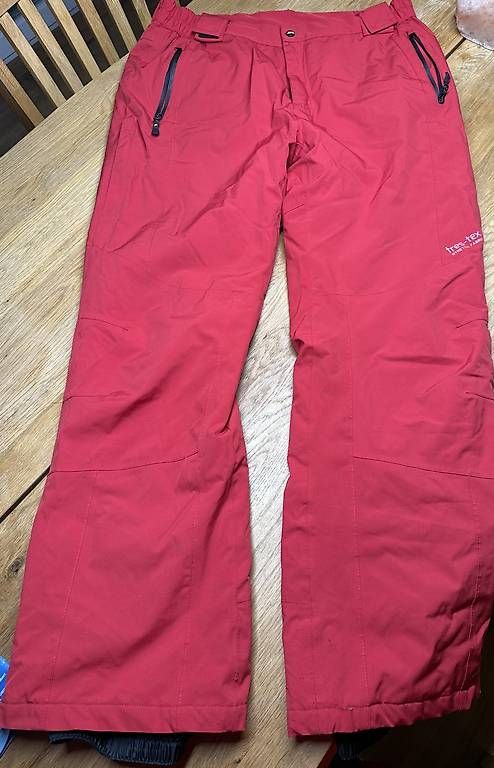 Pantaloni: Trespass Skihose, Rot, Grösse L – Usato da Möhlin venduto da svd_r8h5 2