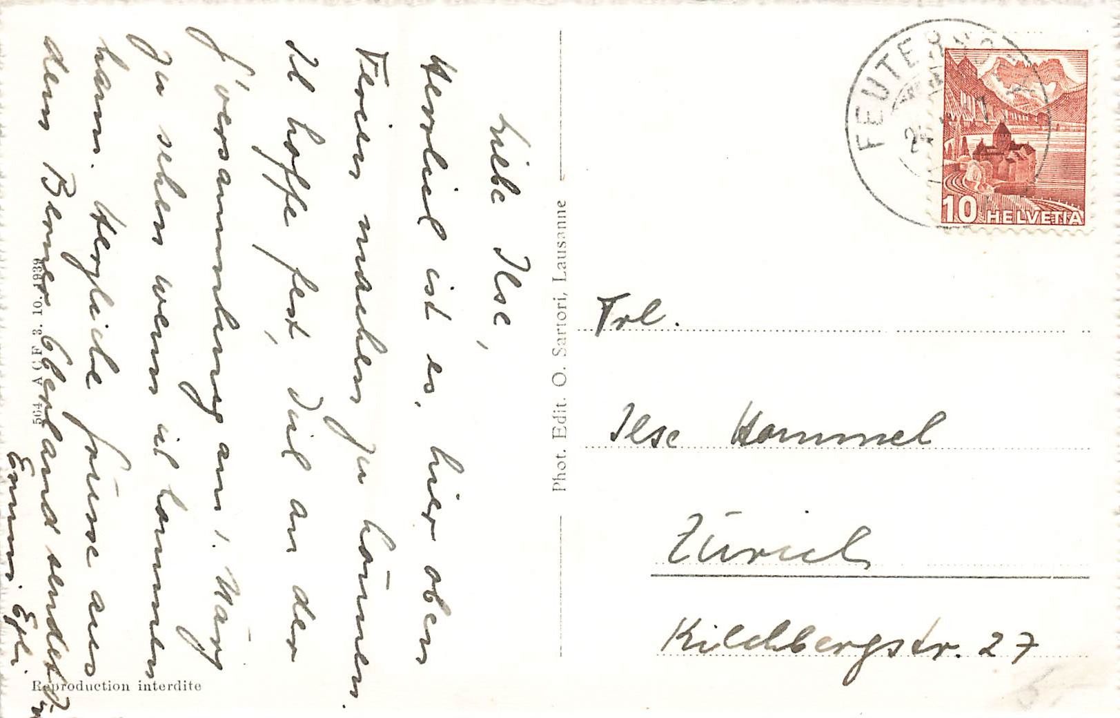 Cartes postales: Saanen 1014 m – D'occasion à Schwyz par Seffi56 1