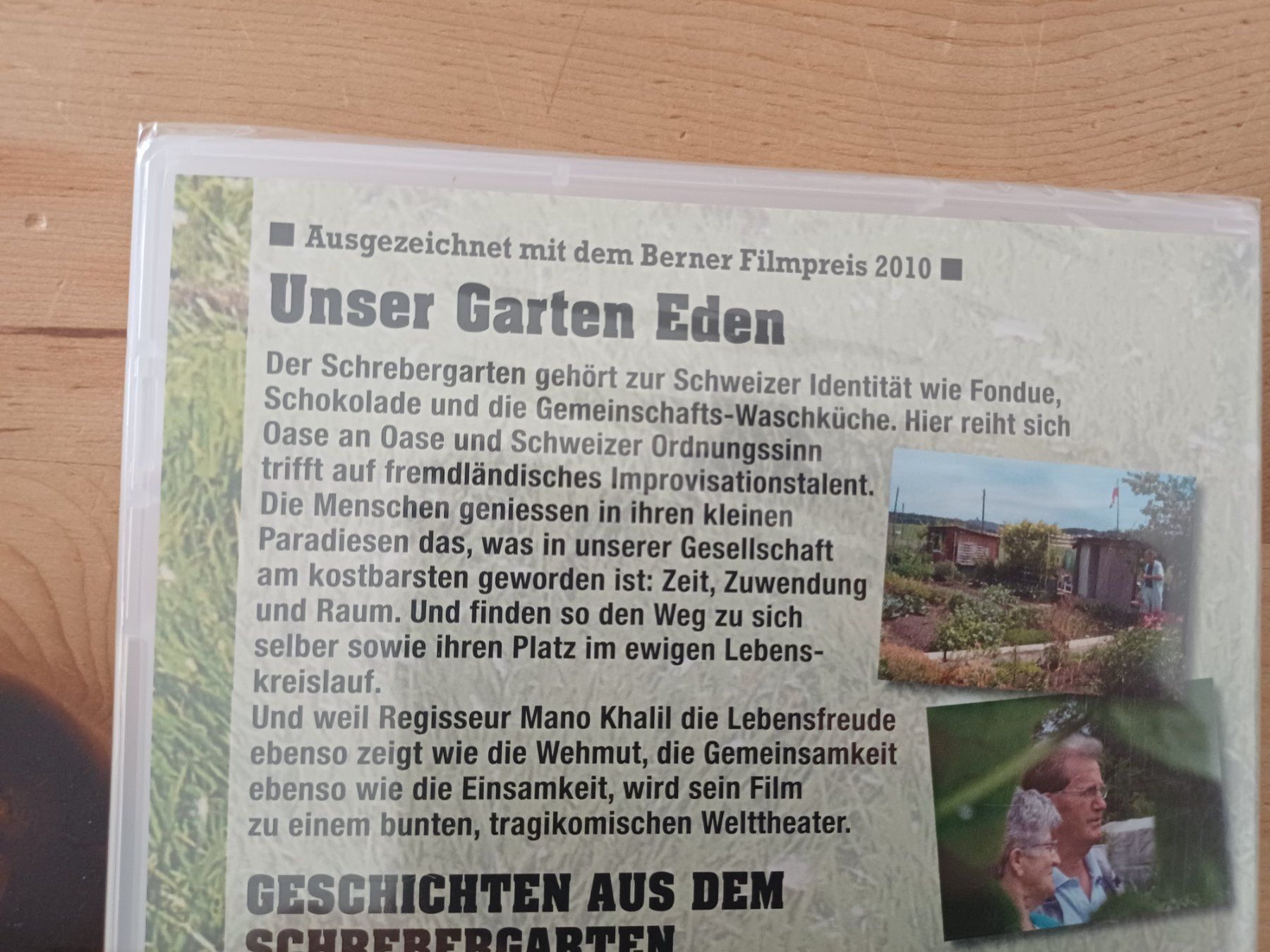 Alle DVDs: DVD : Unser Garten Eden (neu!) – Neu und originalverpackt aus Jona von Rreto71 3