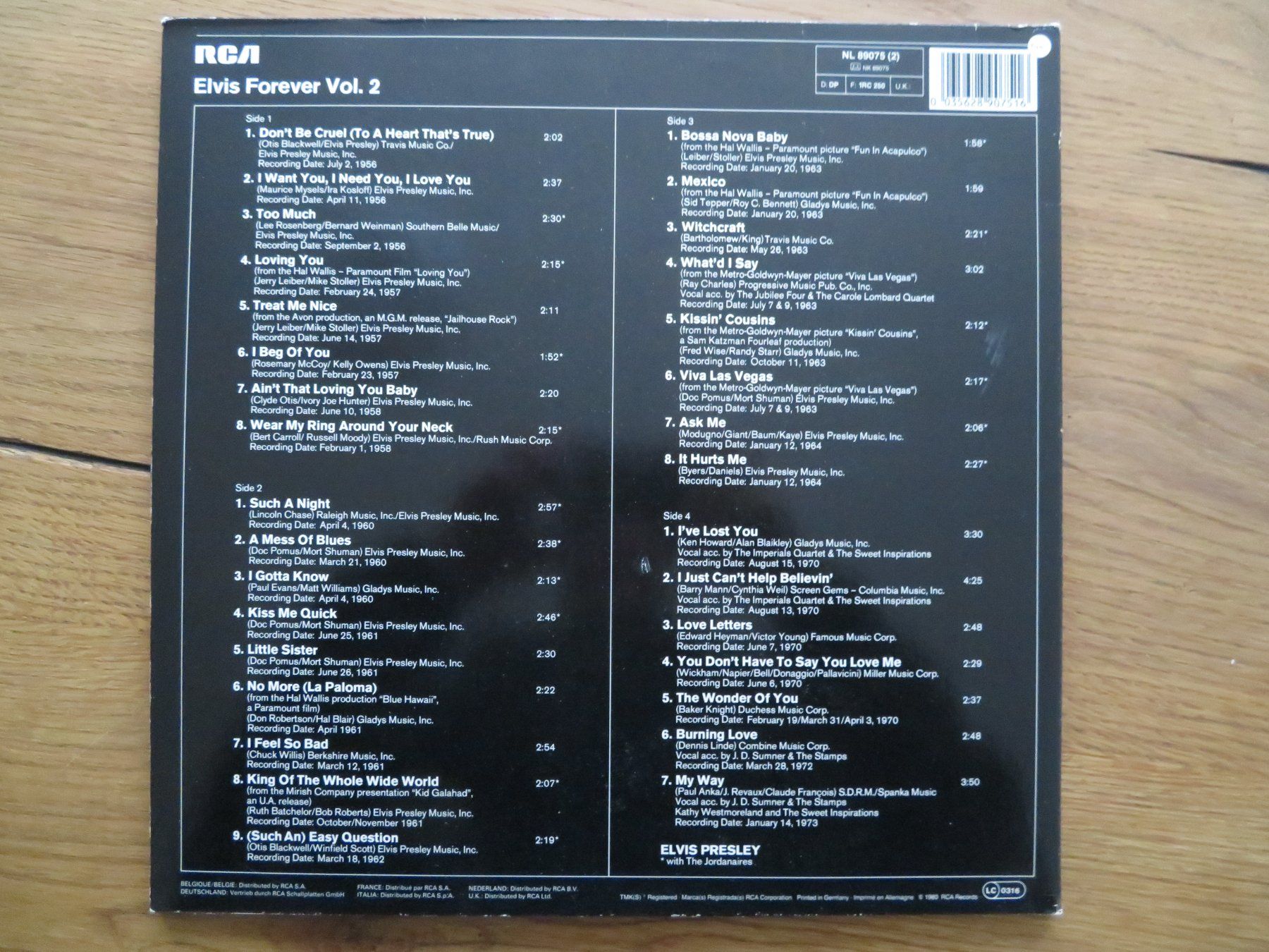 Schallplatten: Elvis Forever Volume 2 - Doppel LP Vinyl Schallplatte – Neu (gemäss Beschreibung) aus Zürich von max_cp5f 2