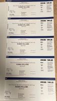 ROBBIE WILLIAMS · 10.09.26 · 5 TICKETS · SEKTOR F2