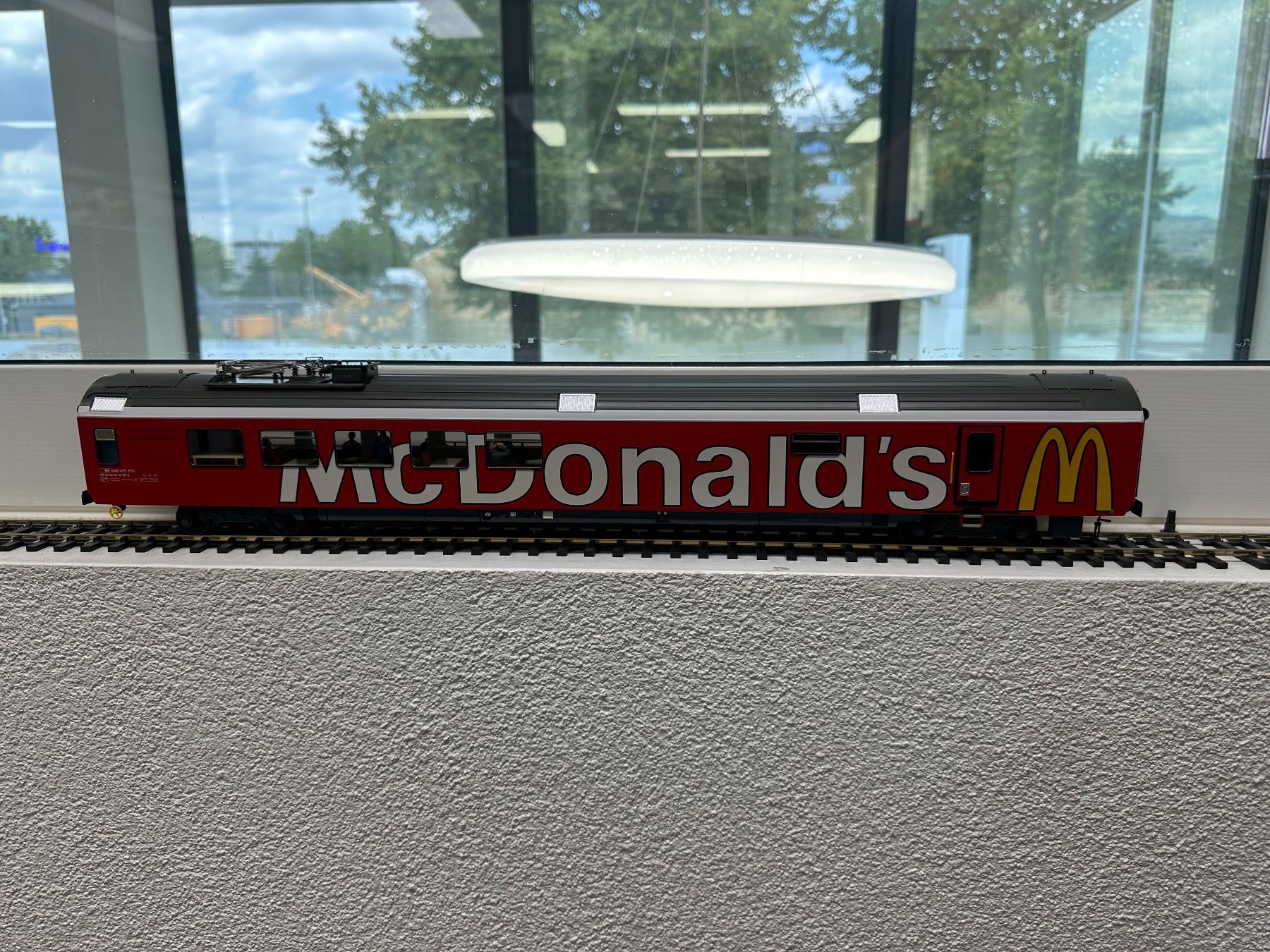 Trains électriques: Mc Donalds Speisewagen Herrmann Spur 0 – D'occasion à Steinhausen par Murano8