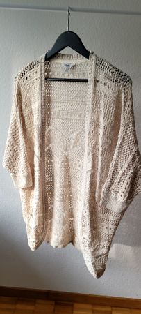 Pepe Jeans Strickjacke, Gr.XS Beige, Sommer Must-Have! Boho