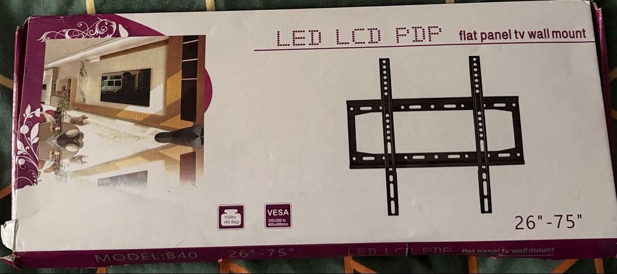 Televisori: Flat Panel TV Wall Mount 26-75" VESA Compatible 40-600mm – Nuovo (secondo la descrizione) da Balsthal venduto da isv_h2f6 1