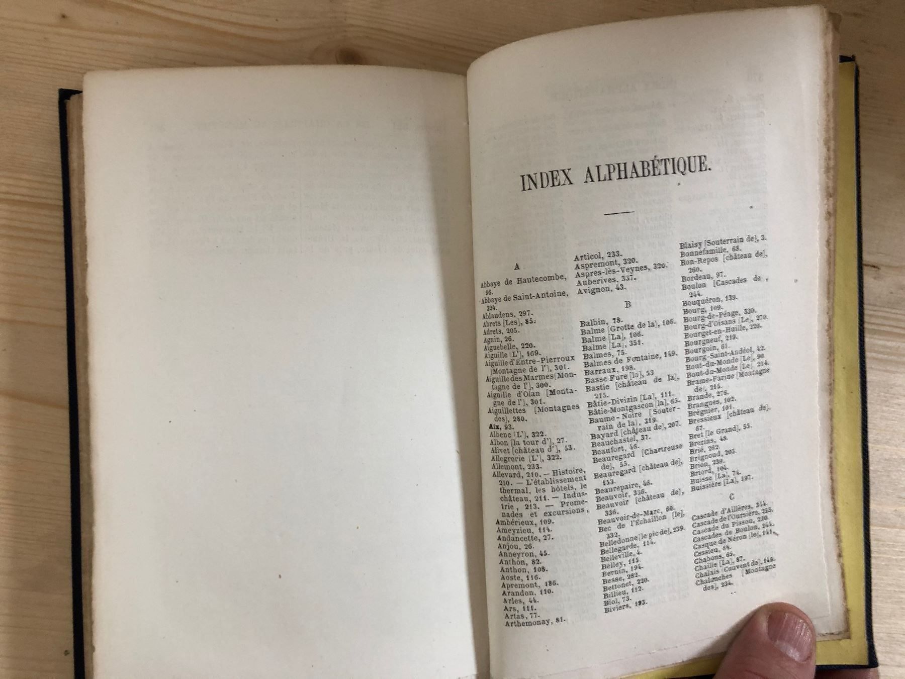 Libri: Itinéraire Dauphiné Isère 1862 – Usato da Zürich venduto da allp 9