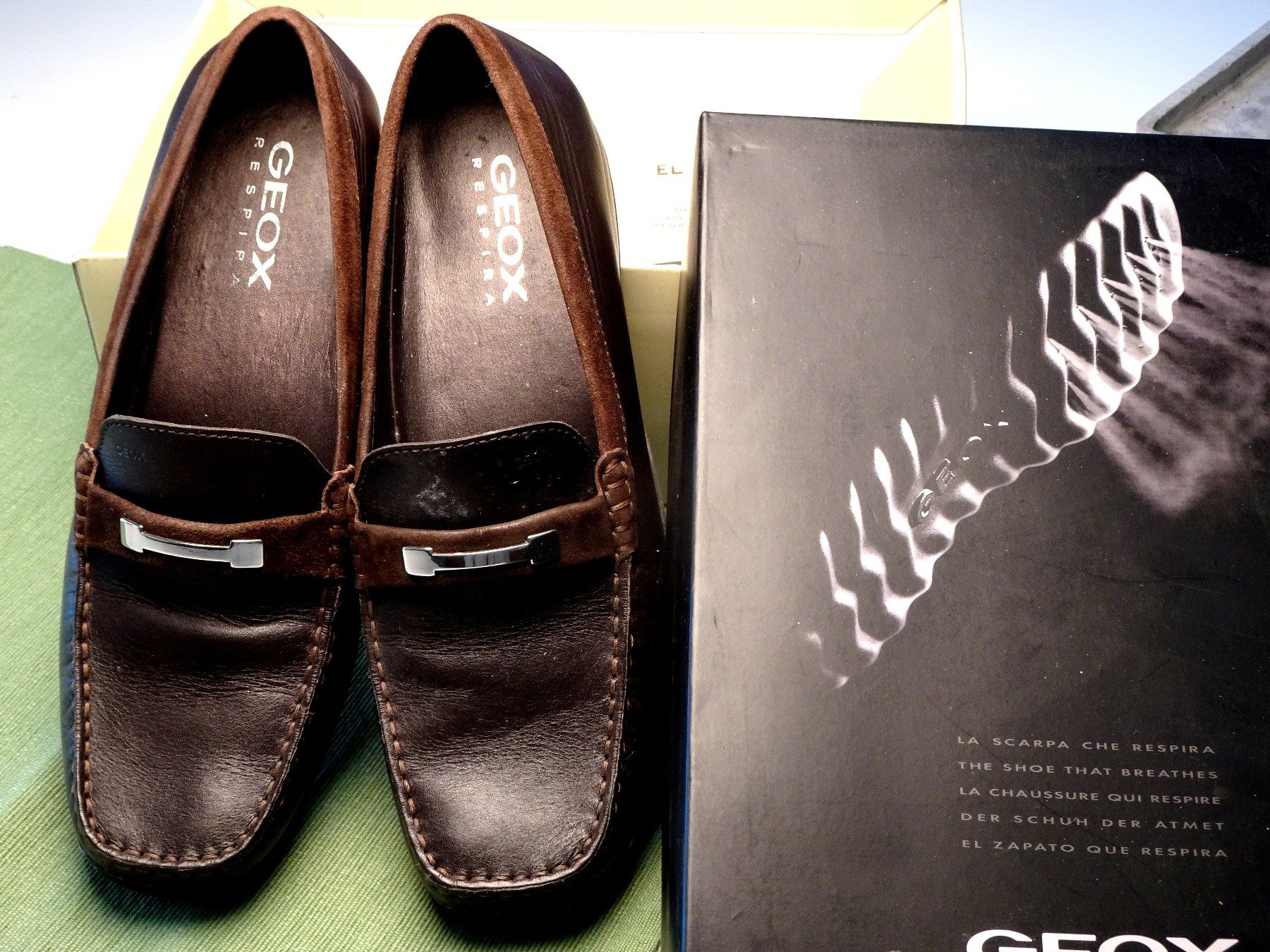 Geox Scarpe da donna: GEOX Damenschuh Gr. 41 dunkel-braun – Nuovo e nell'imballaggio originale da Grüt (Gossau ZH) venduto da spitzig