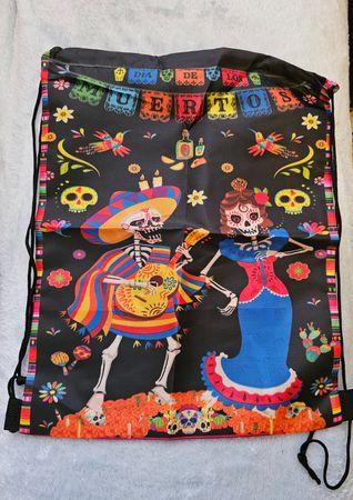 Neu! Rucksack / Turnbeutel "Dia de los Muertes"