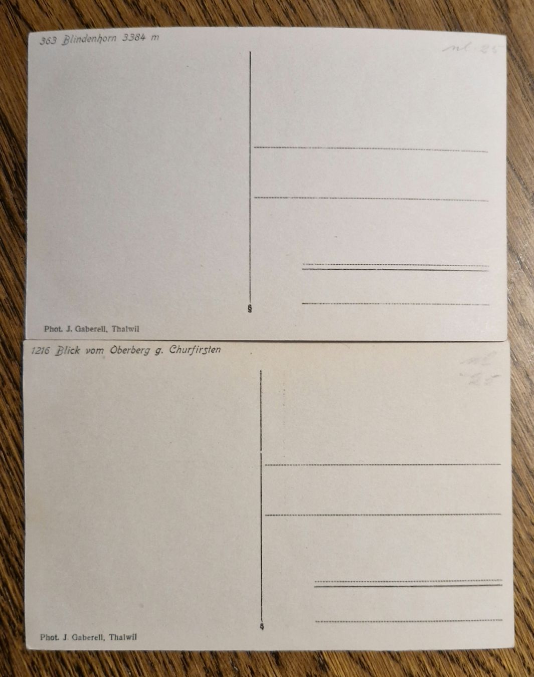 Ansichtskarten: Skitouren, Photo Gaberell – Gebraucht aus Ebikon von Donar50 1