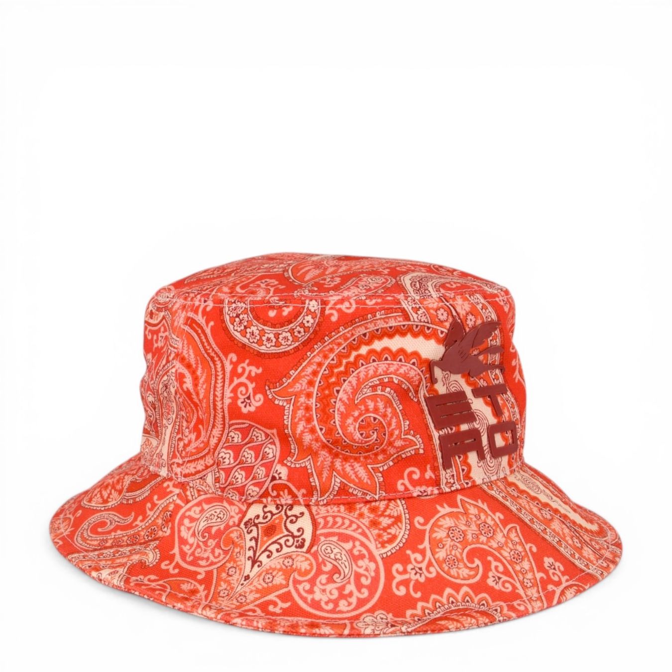 Etro Copricapi, berretti & cappellini: Etro Bucket hat orange Gr. 57 – Usato da Binningen venduto da Designerlabels 2