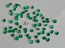 NEW PRICE / LOT de 1 CT EMERAUDES BRESILIENNES 3,1 mm