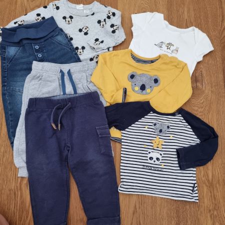 kinderkleidung paket gr 74/80 marken mynimo, staccato...