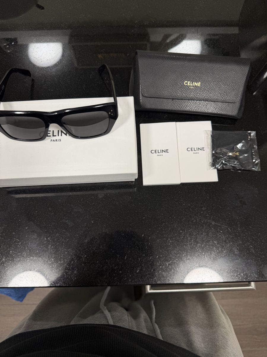 Celine Brillen & Gläser: Celine Sonnenbrille – Neu und originalverpackt aus Aarburg von Tenzin.B 1