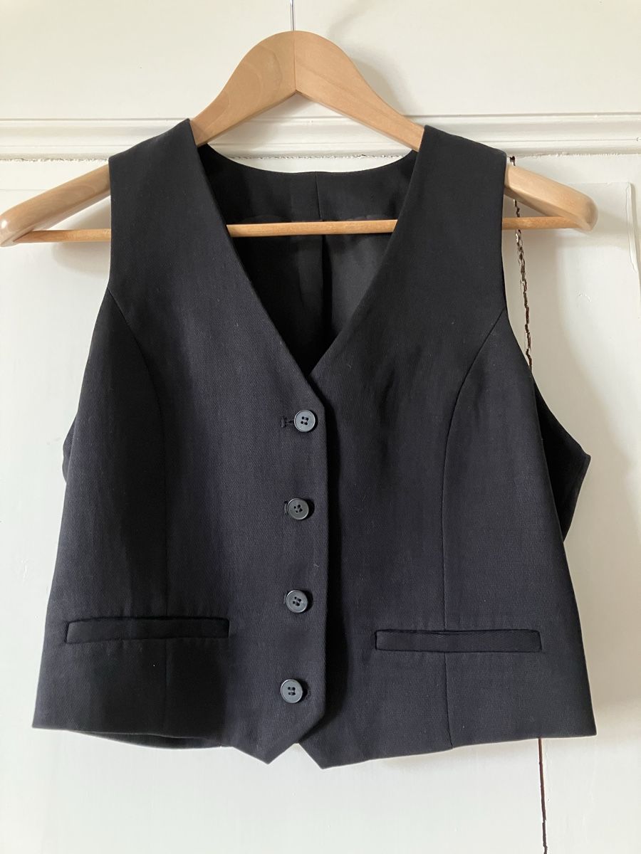H&M Gilets: Gilet in schwarz Grösse S – D'occasion à Basel par carmeni71